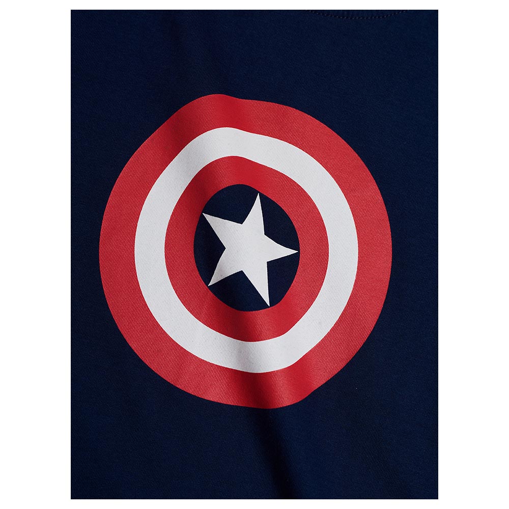 The Souled Store - Boys The Shield Printed T-Shirt - Blue