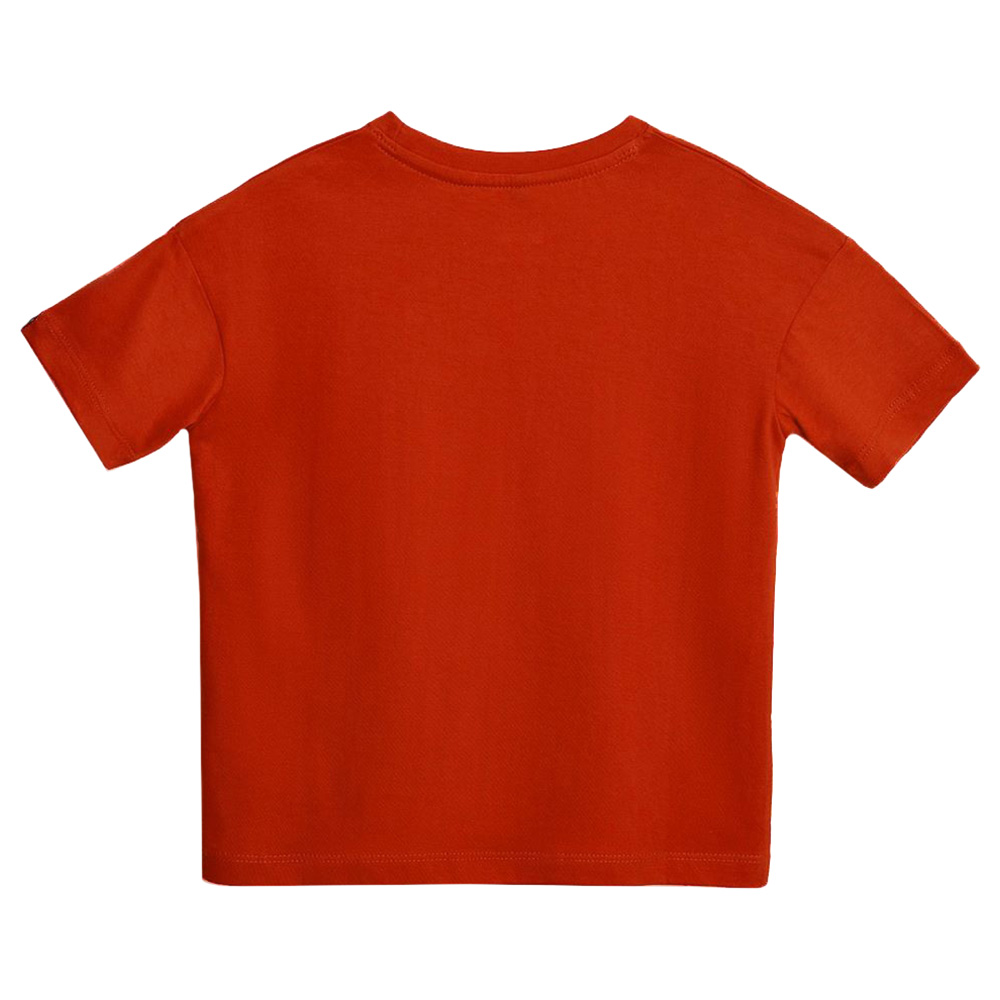 The Souled Store - Official Iron Man Oversized T-Shirt - Red