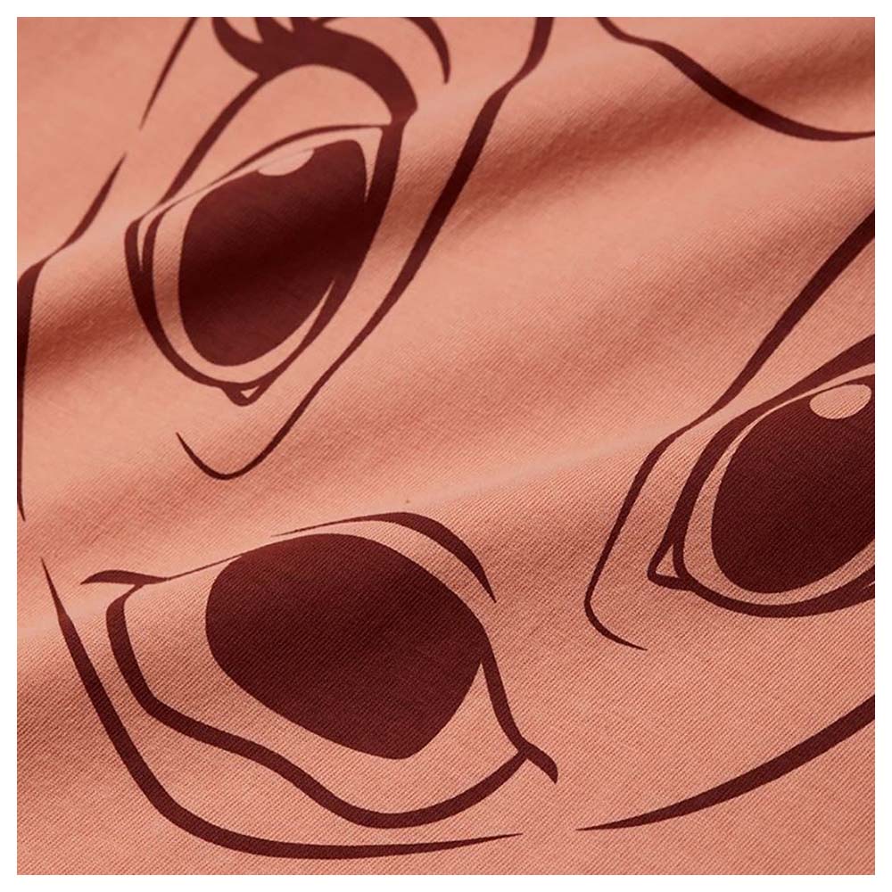 The Souled Store - Official Disney Bambi Oversized T-Shirt - Gold