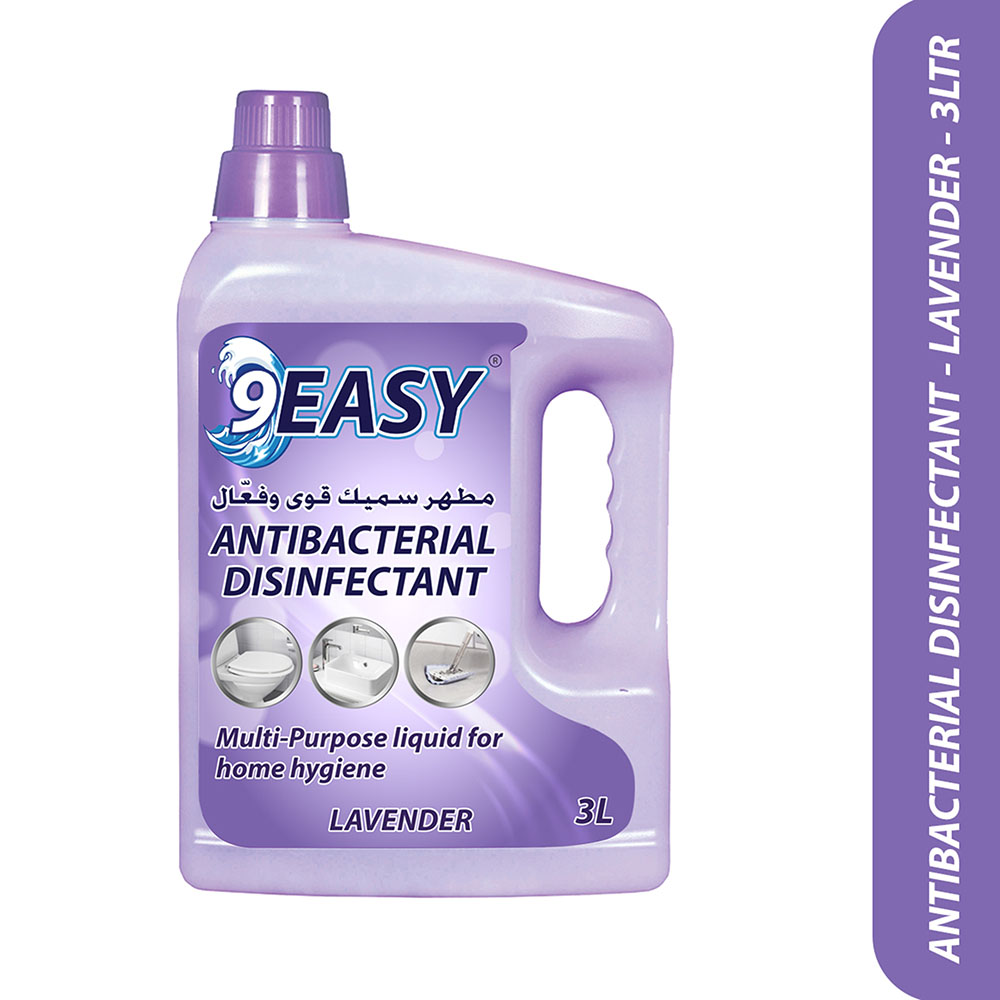 9Easy - Antibacterial Disinfectant - Lavender - 3L
