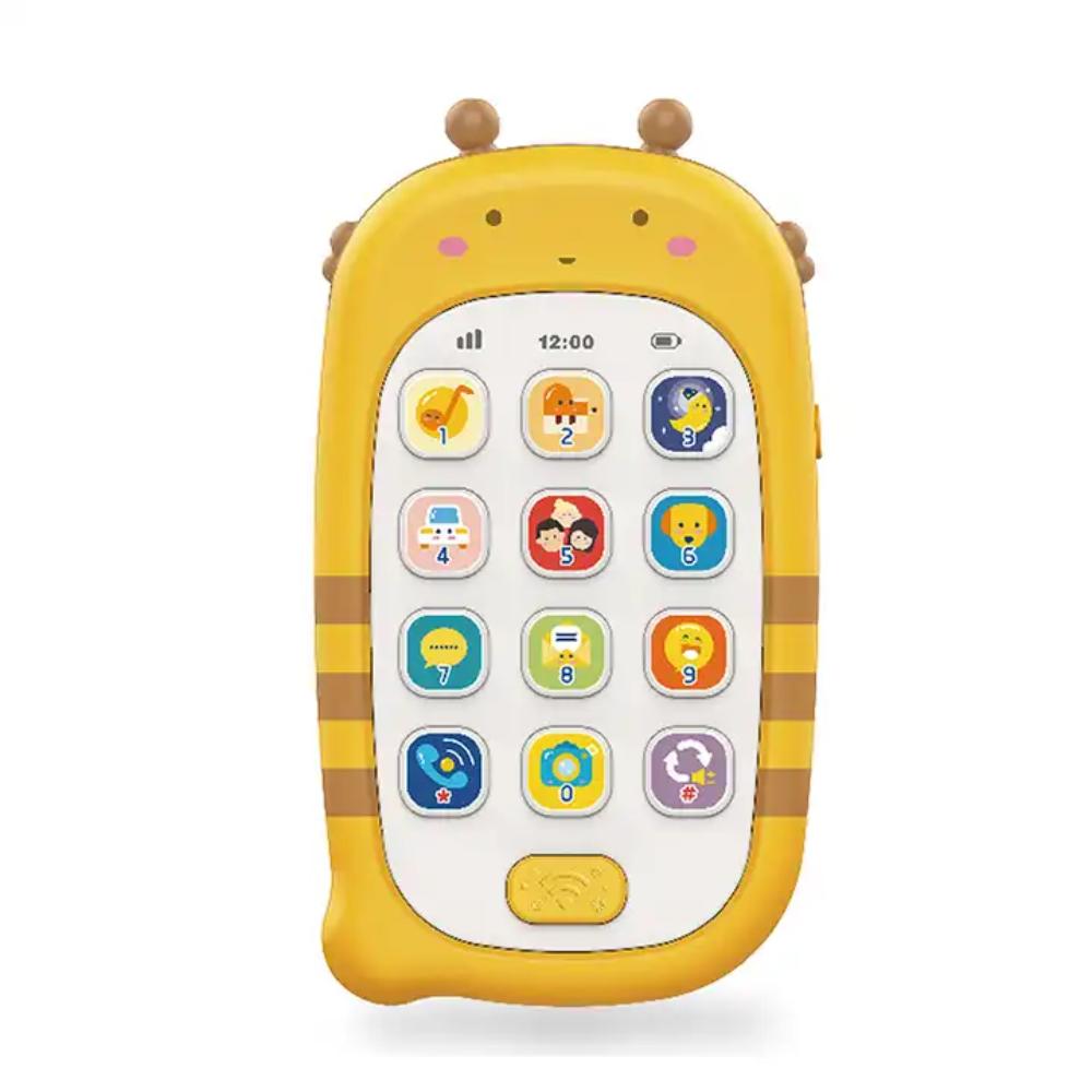 Huanger - Kid's Musical Fun Animal Mobile Phone - Bee - Yellow