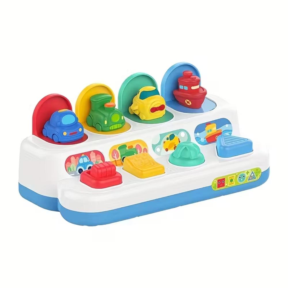 Huanger - Baby Educational Toy Pop - Up Surprise With Car