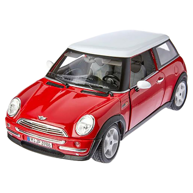 Buy Bburago - 1/18 Mini Cooper Diecast Toy Car - Red Online
