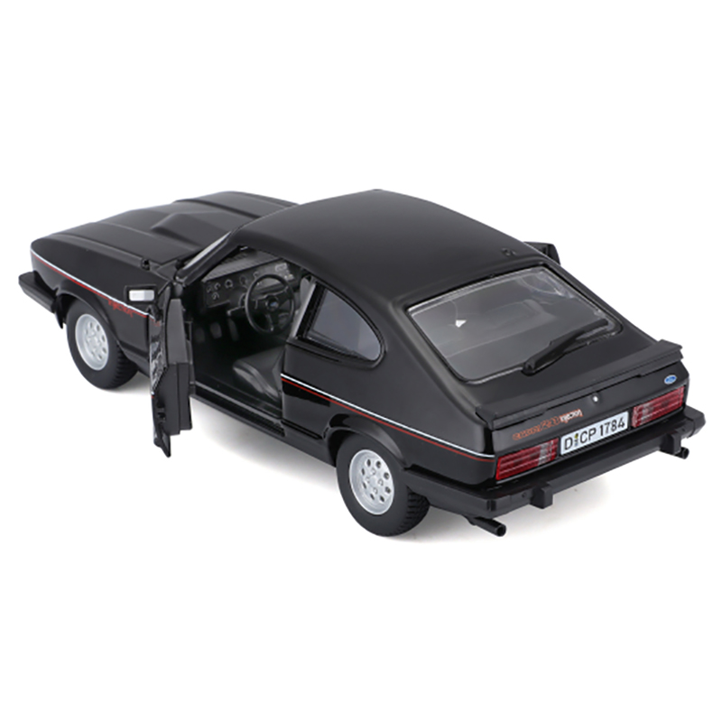 Bburago - 1/24 Ford Capri 1982 Diecast Toy Car - Black
