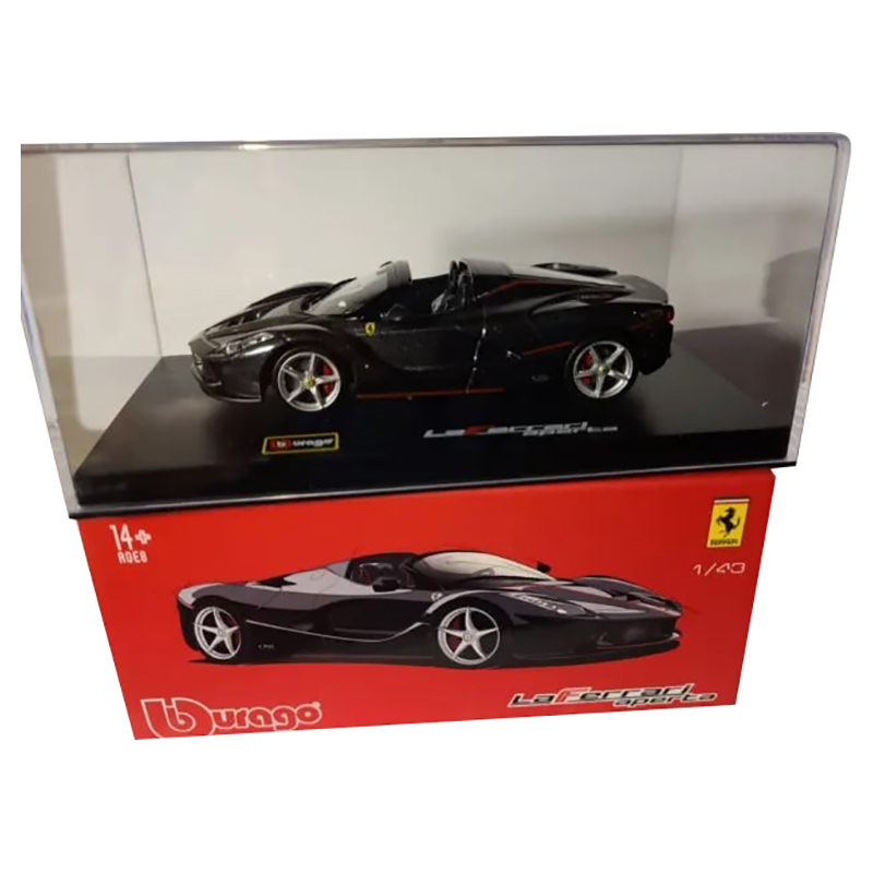 Bburago - 1/43 Ferrari Signature Aperta Diecast Toy Car - Black