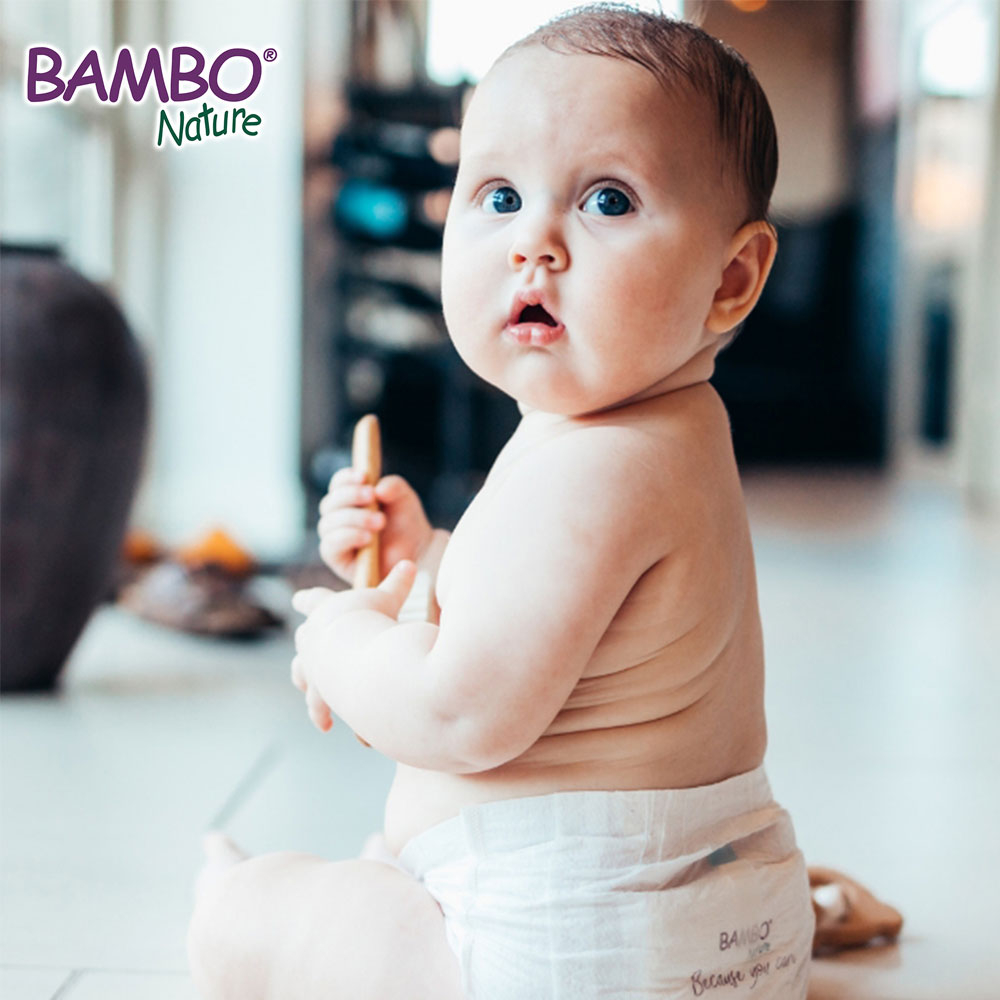 Bambo Nature Eco-Friendly Diapers, Size 6, 16+Kg 24 Diapers