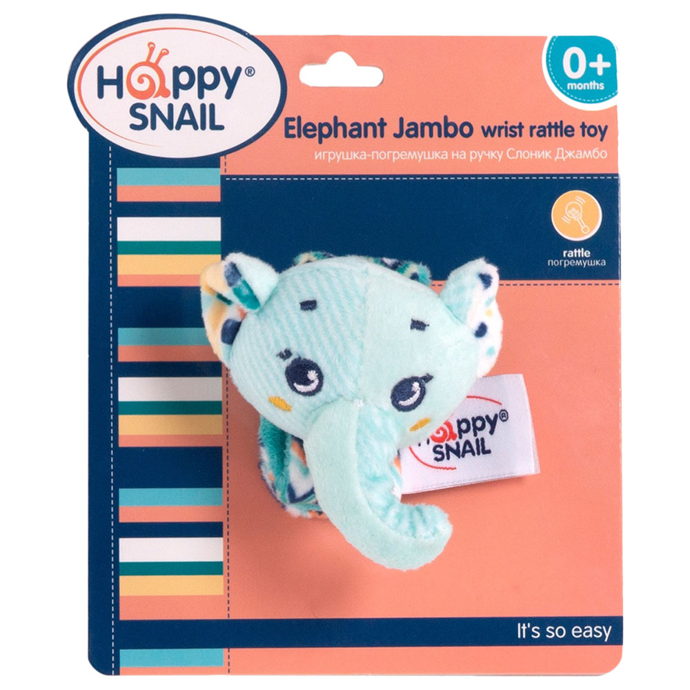 Silverlit - Elephant Jumbo Wrist Rattle Newborn Toy