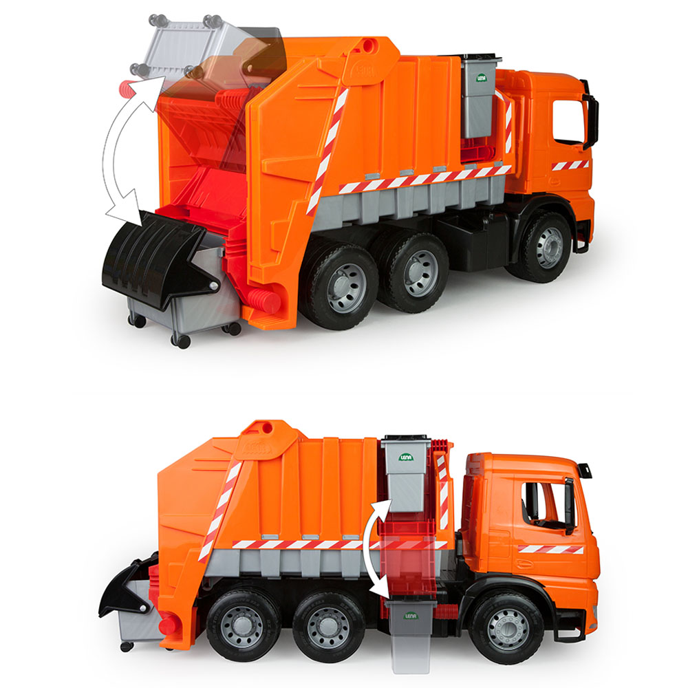 Lena - Giga Trucks Garbage Truck Mercedes Benz With Labels