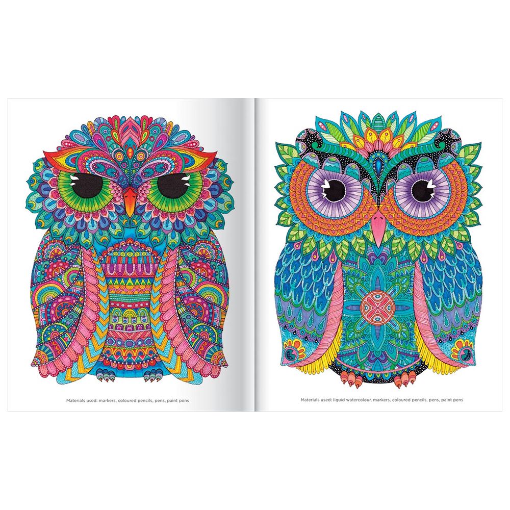 Hello Angel: Owls Wild & Whimsical