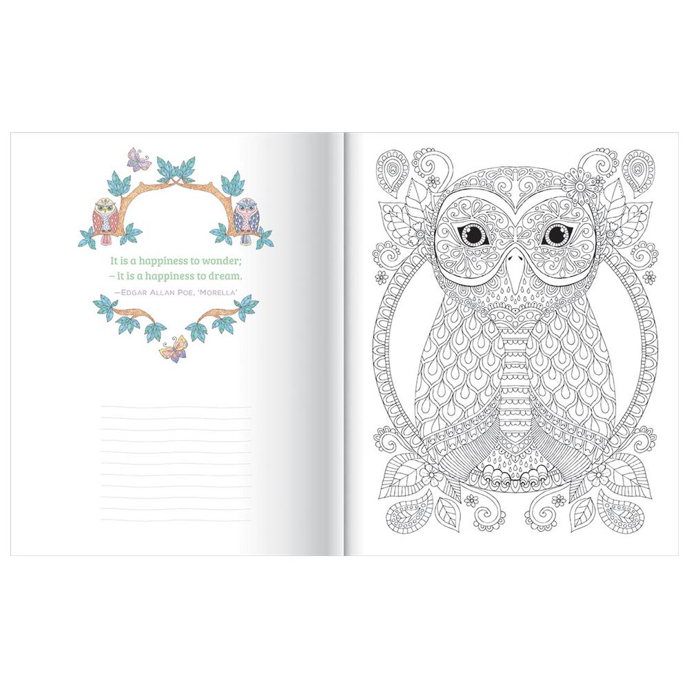 Hello Angel: Owls Wild & Whimsical