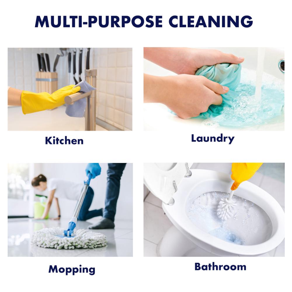Charmm - Antibacterial Disinfectant Rose 3L + All Purpose Floor Cleaner Rose 5L