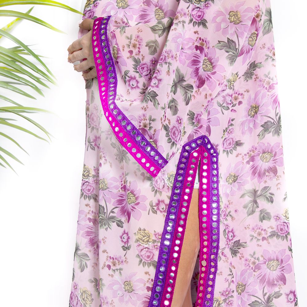 Blush - Chiffon Coverup - Purple