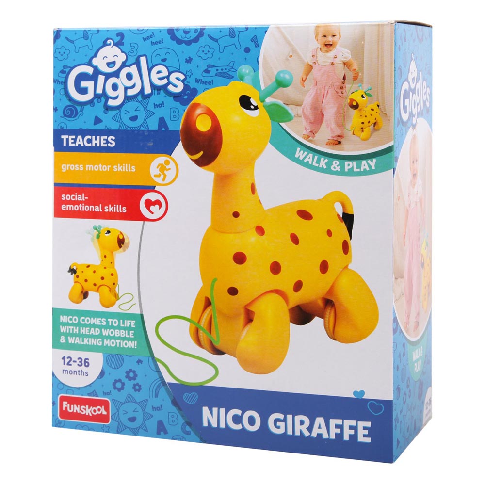 Funskool - Nico Giraffe - Yellow