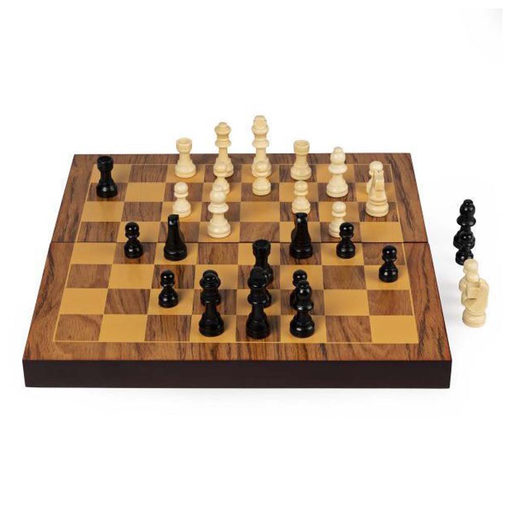 Spin Master - Wood Folding Chess Set