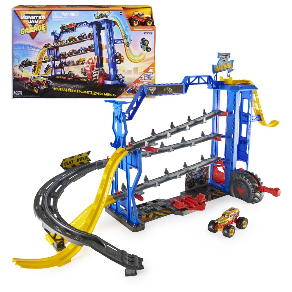 Monster Jam - 1:64 Monster Garage Playset