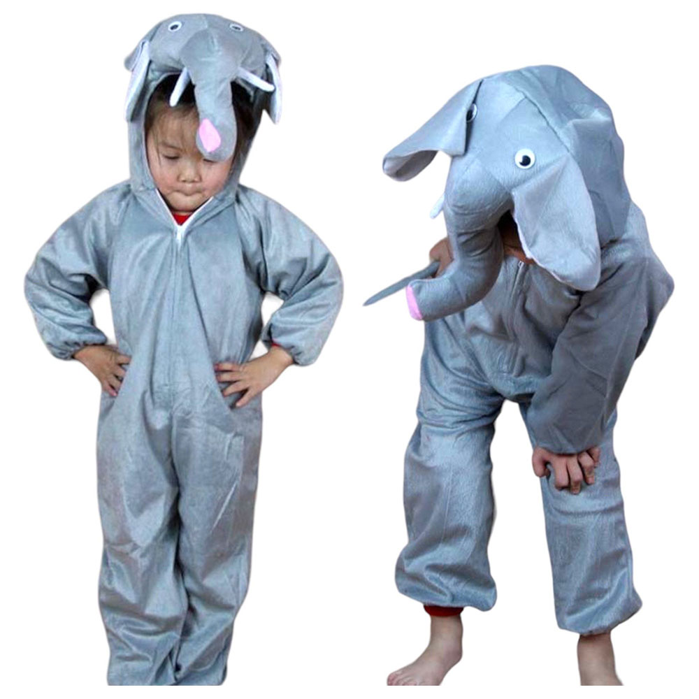 Highland - Elephant Halloween Costume - Grey