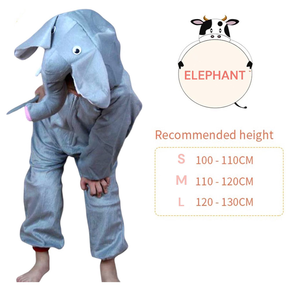 Highland - Elephant Halloween Costume - Grey