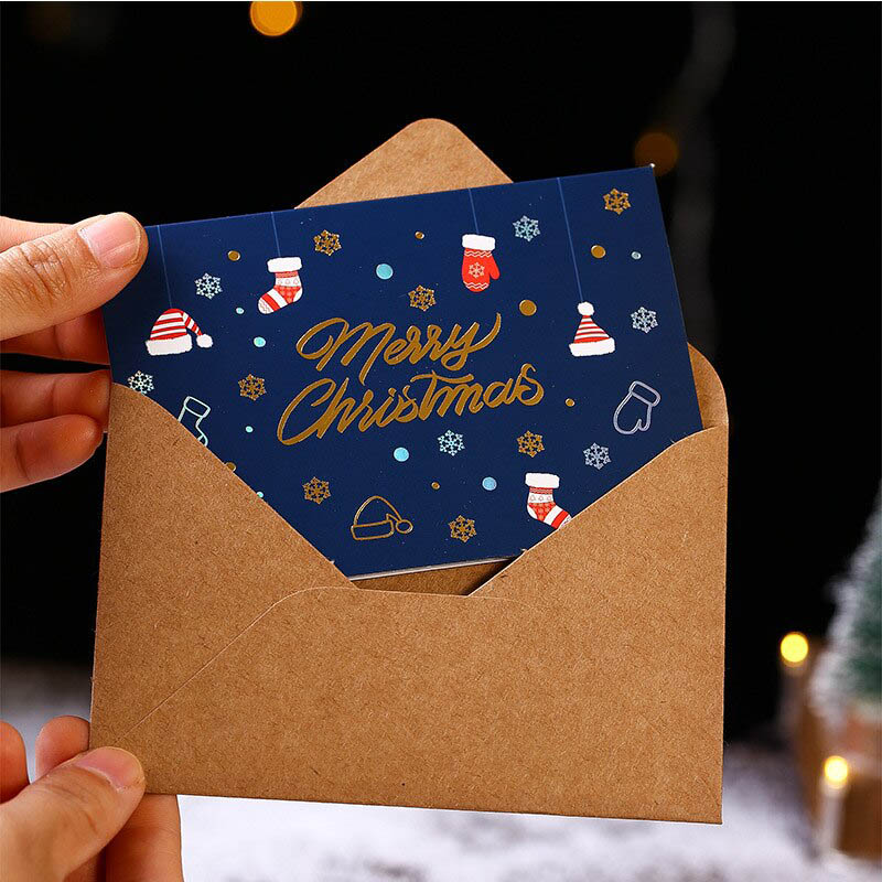 Highland - Merry Christmas Greeting Cards With Envelopes