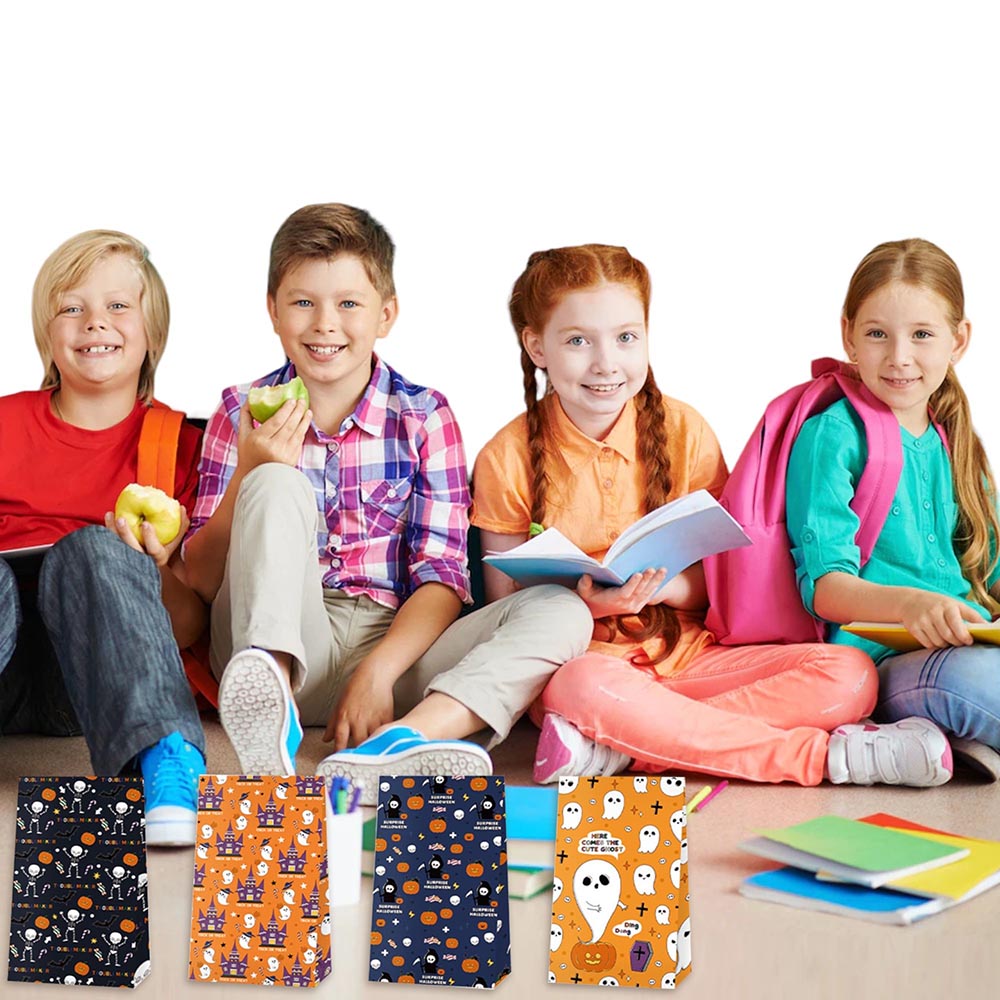 Highland - Halloween Trick Or Treat Candy Gift Bags - 6pcs