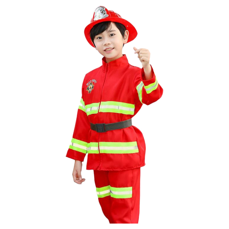 Highland - Fire Fighter Halloween Costume - Red