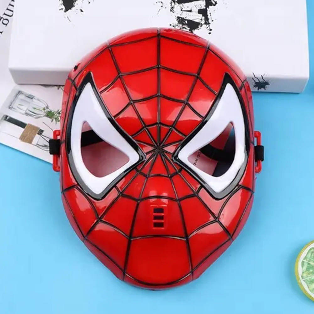Highland - LED Spider-Man Halloween Mask - Red