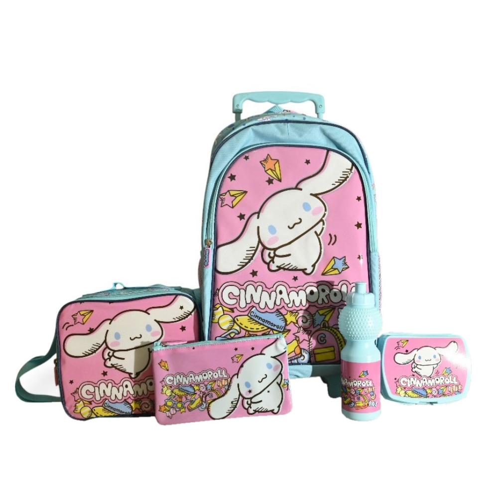 Hollywood Magic - Cinamorall 5-In-1 Trolleybag With Lunchbag, Pencilcase, Lunchbox And Water Bottle