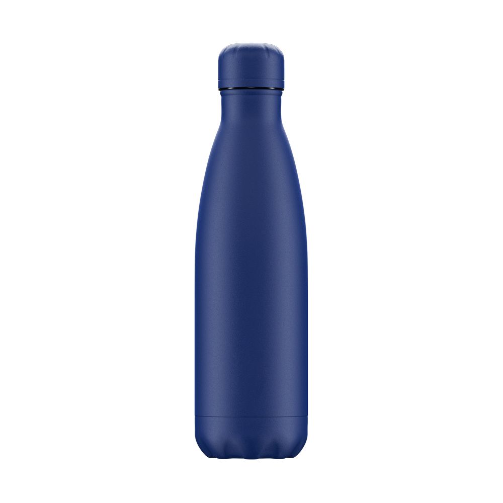 Chillys - Matte Bottle - All Blue - 500ml