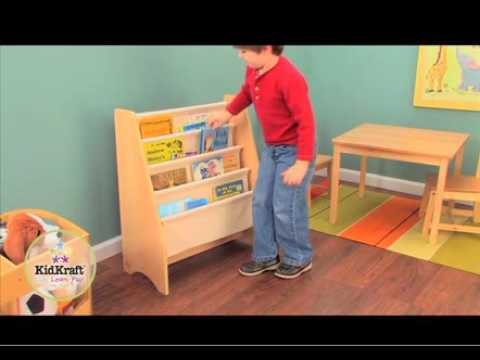 KidKraft Sling Bookshelf Natural - Brown