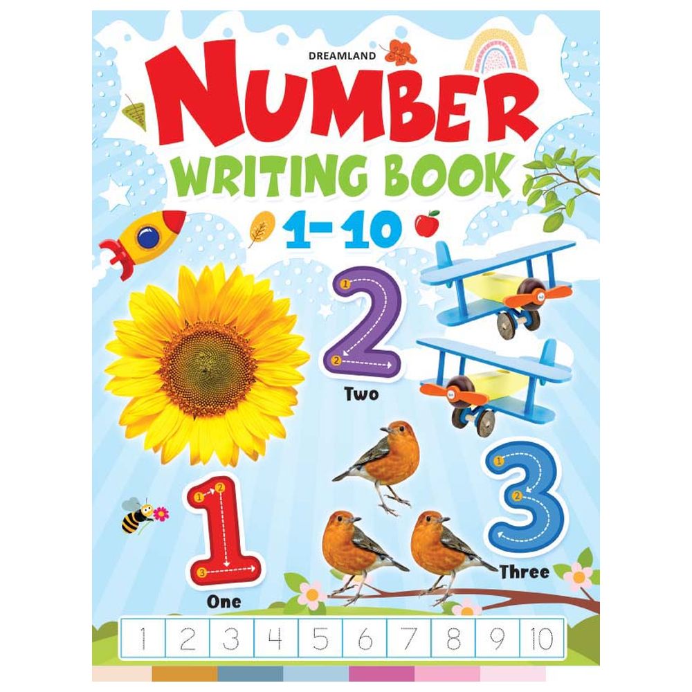 Number Writing Books - 1 To 10