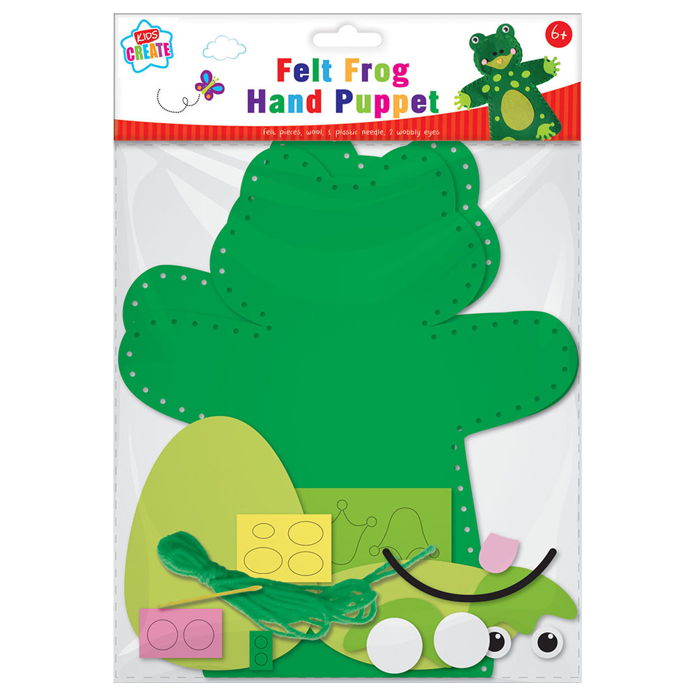 Design Group - Kids Create Sewing Myo Puppets - Assorted