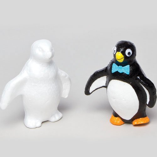 Baker Ross - Polystyrene Penguins - Pack of 5