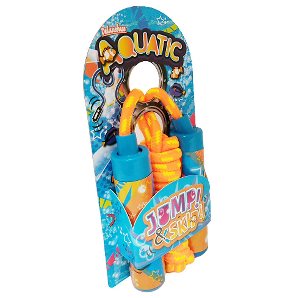 Deluxe Base - Jump & Skip Rope - Aqua