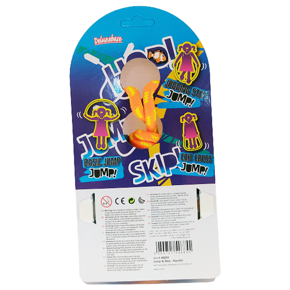 Deluxe Base - Jump & Skip Rope - Aqua