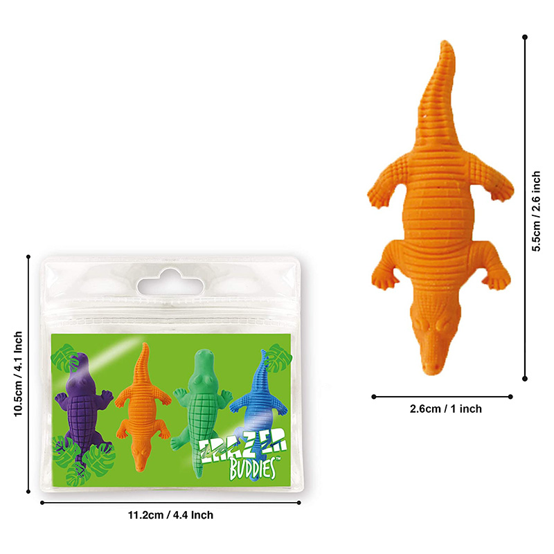 Deluxe Base - Erazer Buddies 4pcs - Crocodiles