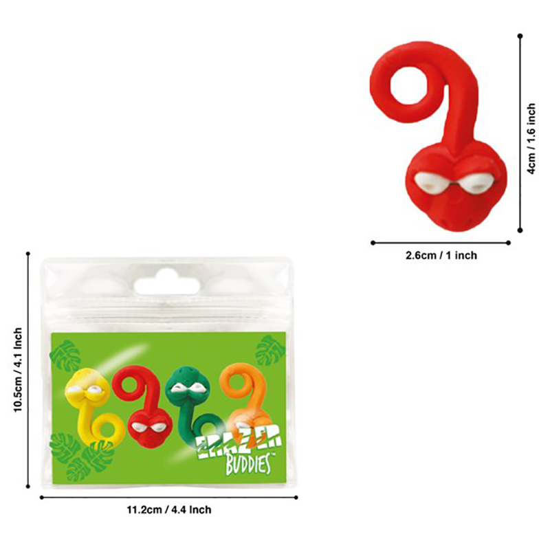 Deluxe Base - Erazer Buddies 4pcs - Snakes