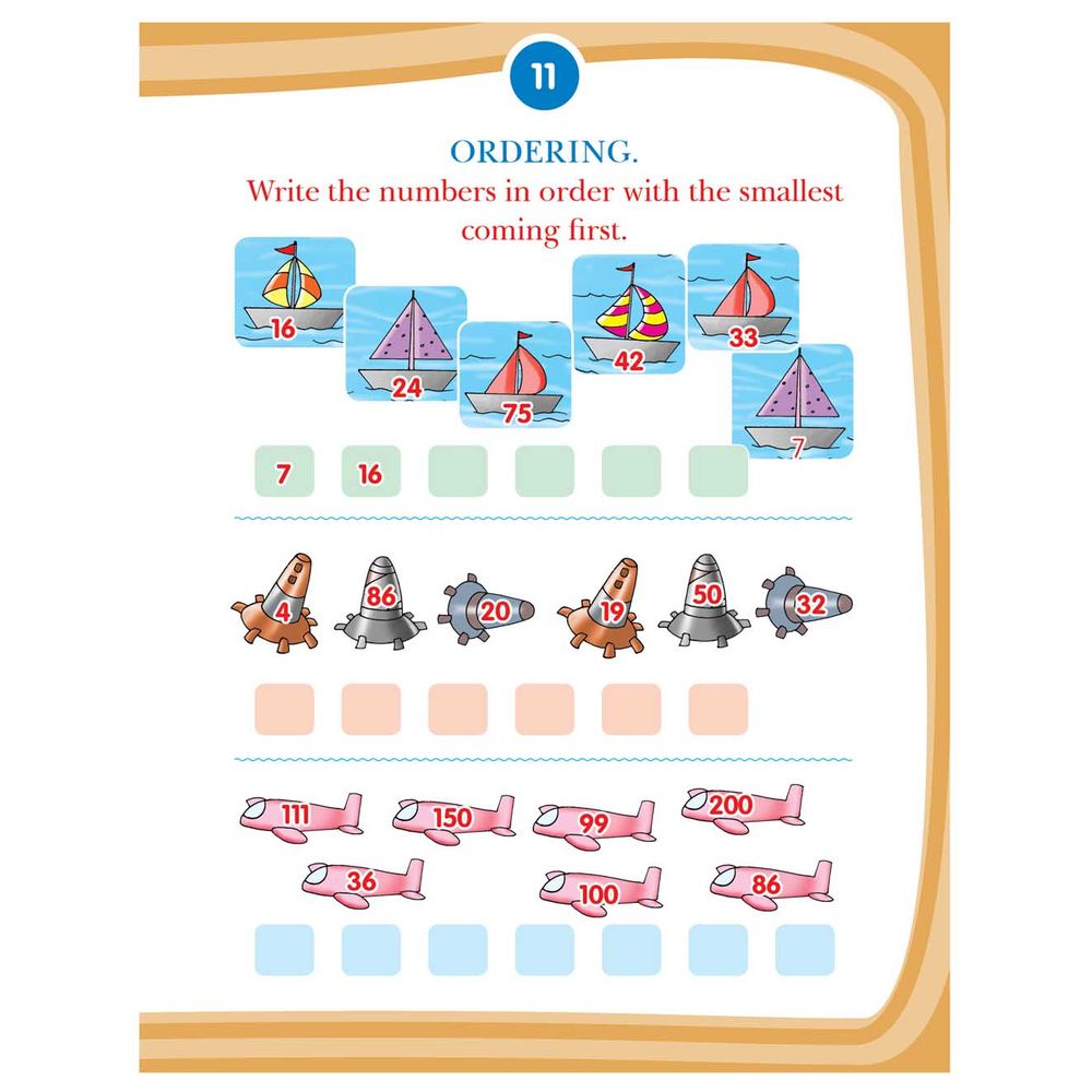 Kid's 5th Activity Book - Maths