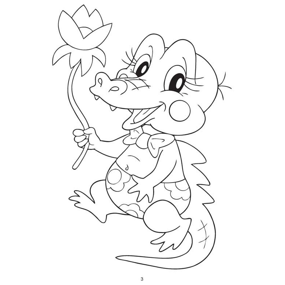 Jumbo Cartoon Colouring Book - 5