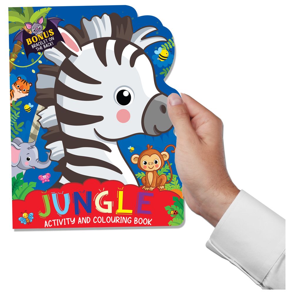 Jungle Activity And Colouring Book
