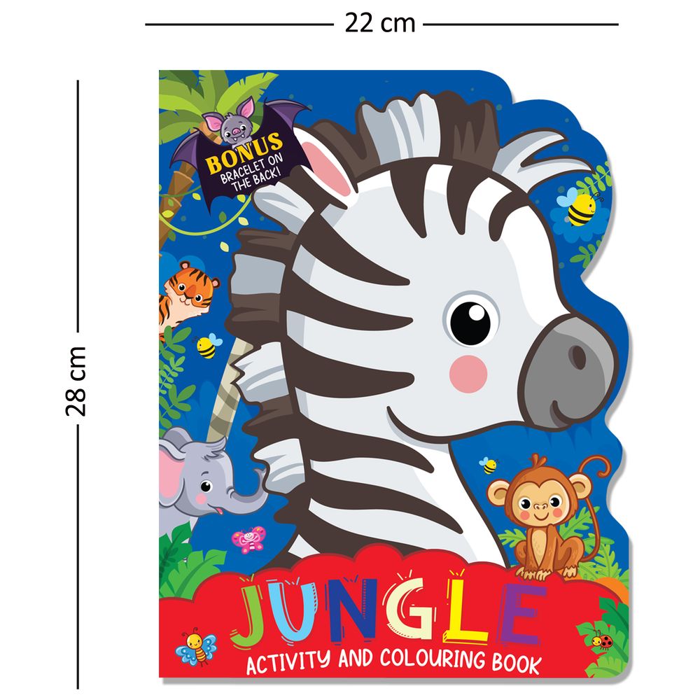 Jungle Activity And Colouring Book
