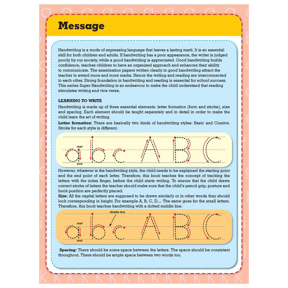 Super Handwriting Book - 2