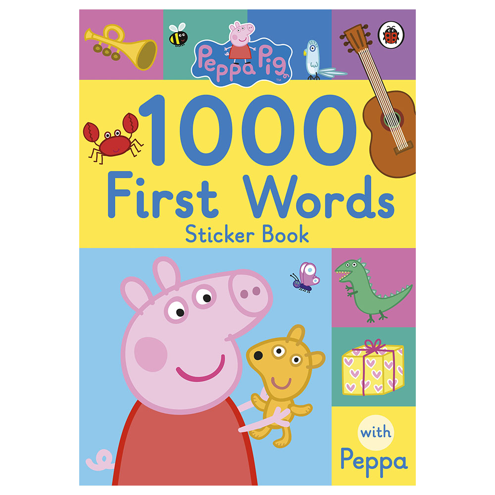 Peppa Pig: 1000 First Words Sticker Book