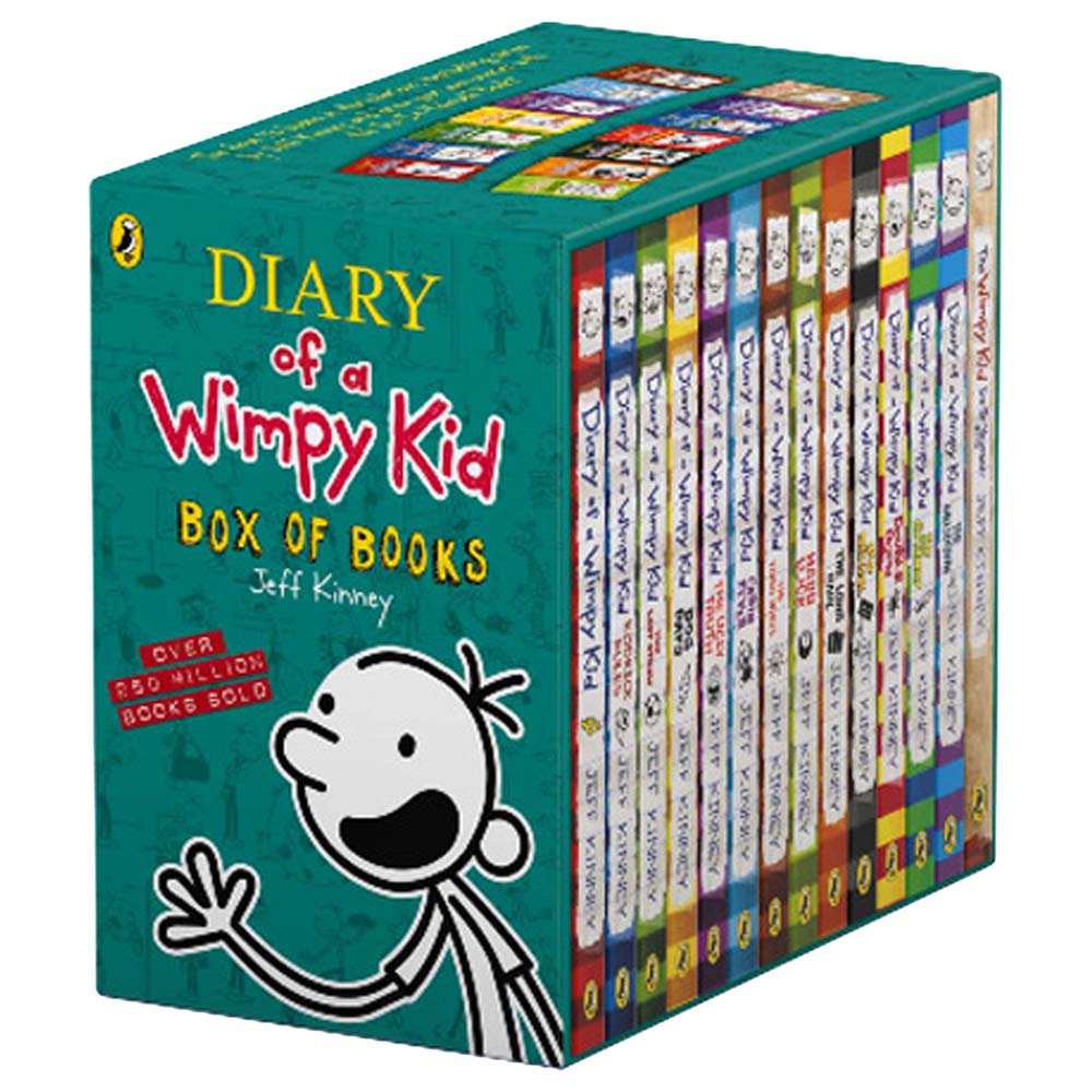 Buy Diary Of A Wimpy Kid - Box Set of 14 Books in Bahrain | Mumzworld