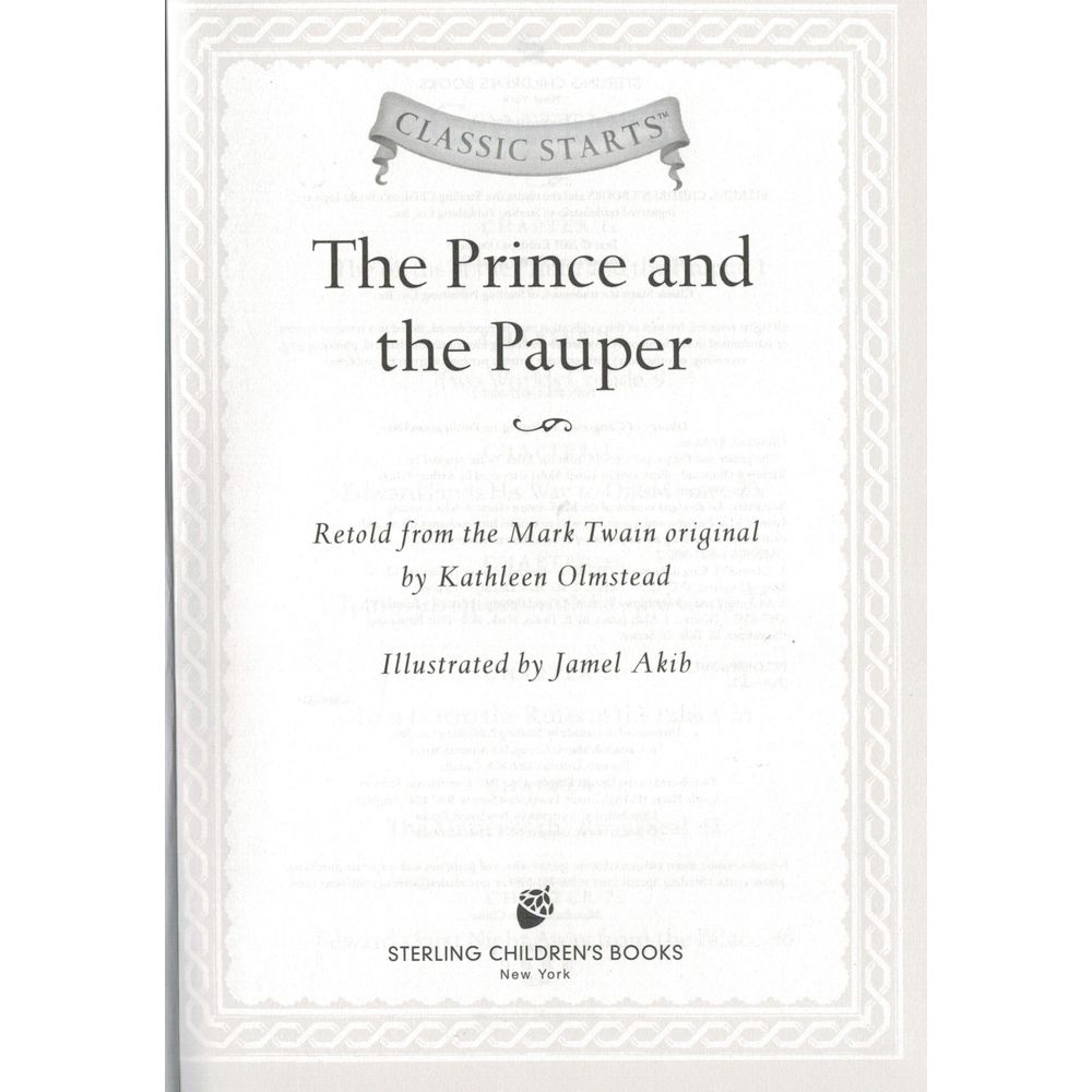 Classic Starts: The Prince And The Pauper