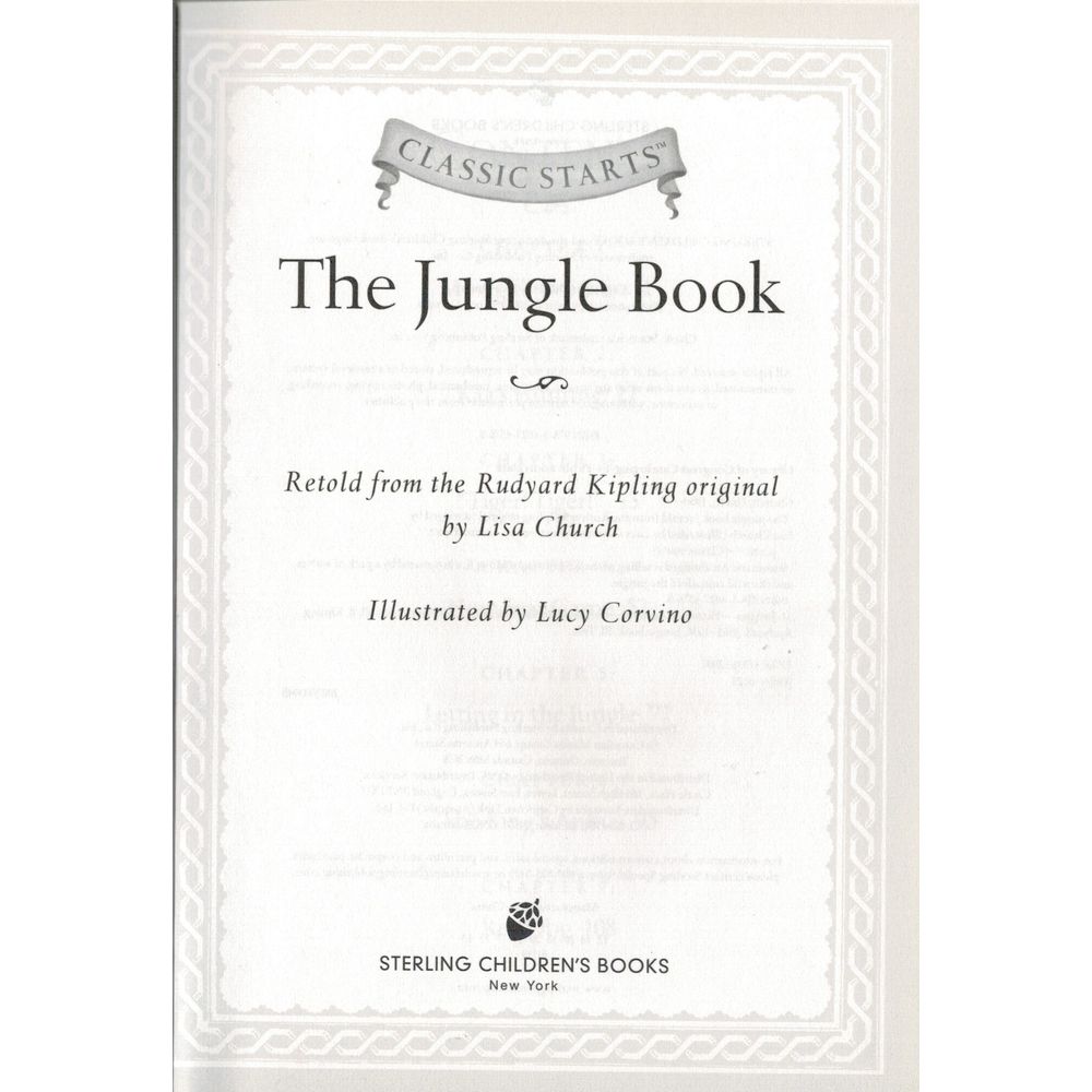 كتاب Classic Starts: The Jungle Book