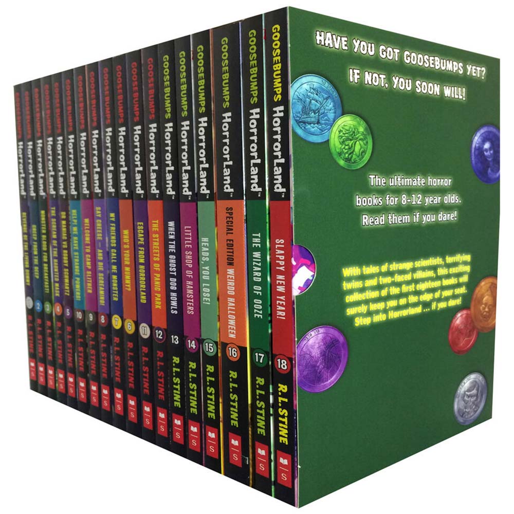 Buy Goosebumps Horrorland Series Collection 18 Books Box Set in