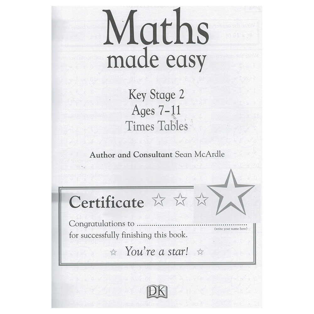 Maths Made Easy Times Tables - Key Stage 2 