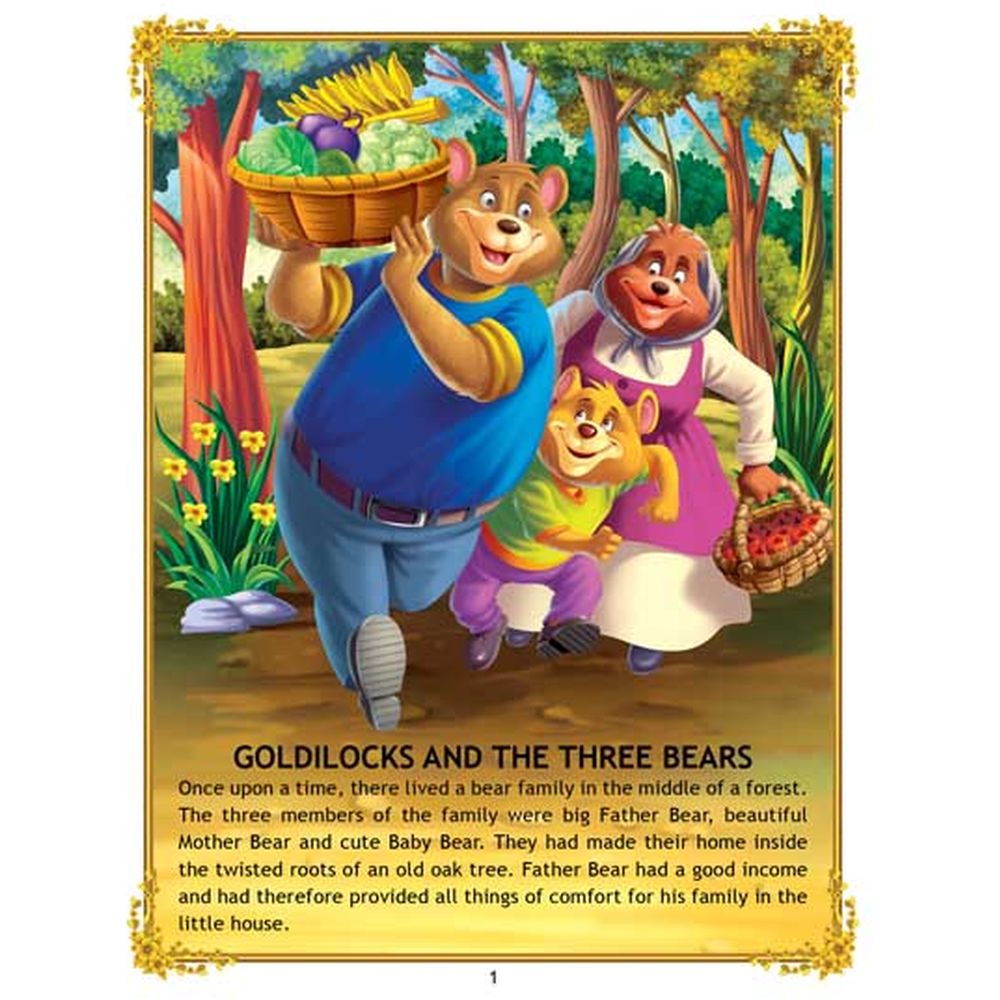 Goldilocks & The Three Bears Fairy Tale Book