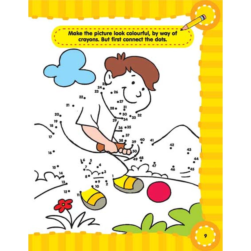 Buy Fun With Dot To Dot Activity Book Part - 3 in UAE | Mumzworld