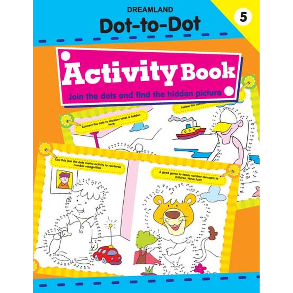 Fun With Dot To Dot Activity Book Part - 5