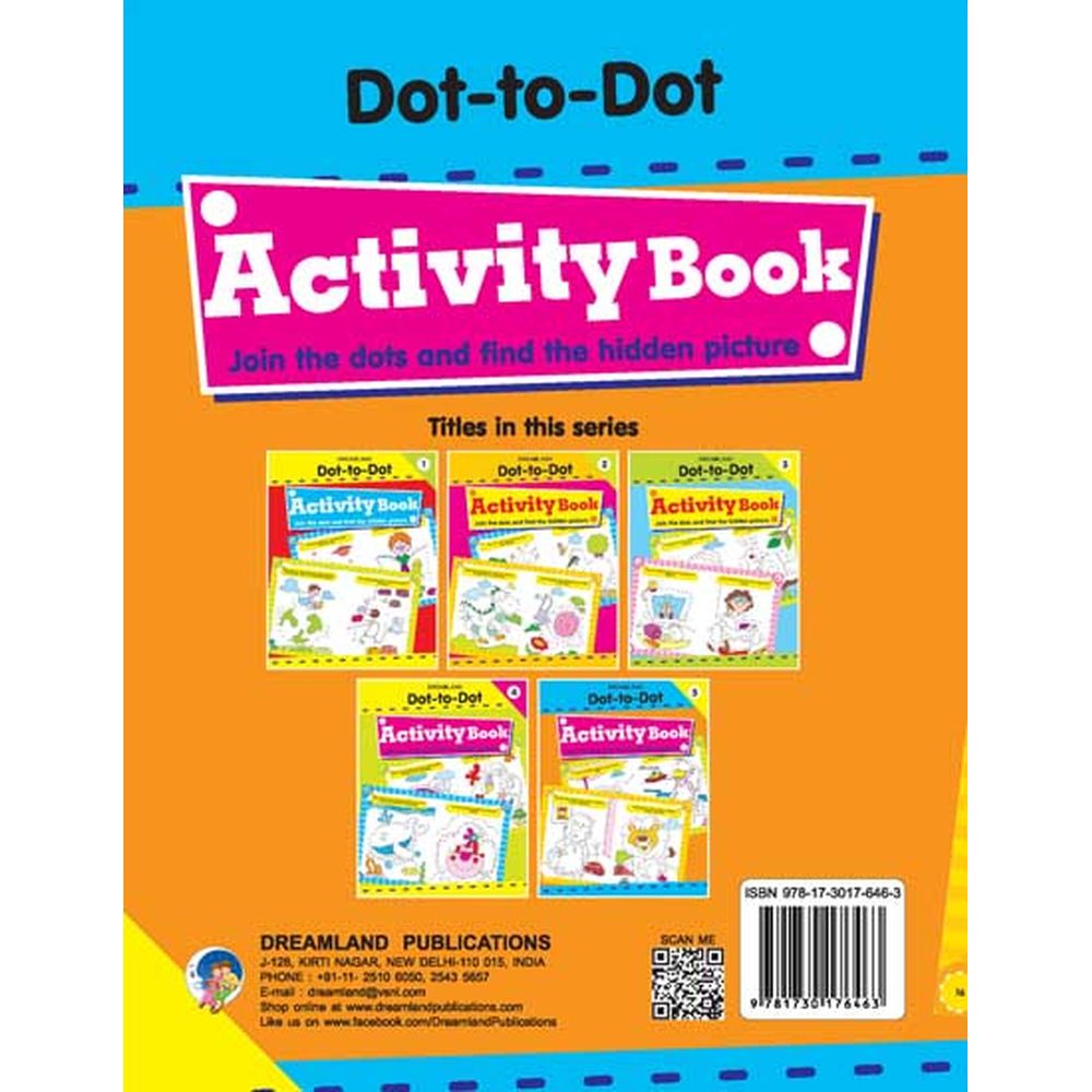 Fun With Dot To Dot Activity Book Part - 5